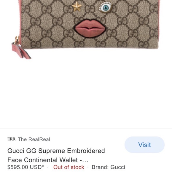 Gucci GG Monogram Wallet - Picture 5 of 6